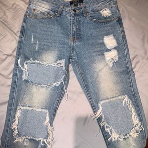 Forever 21 Ripped Men’s Jeans